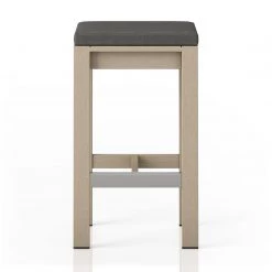 Fourhands Monterey Outdoor Bar & Counter Stool, Washed Brown New Outdoor