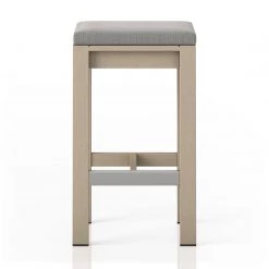 Fourhands Monterey Outdoor Bar & Counter Stool, Washed Brown New Outdoor