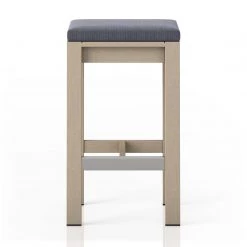 Fourhands Monterey Outdoor Bar & Counter Stool, Washed Brown New Outdoor