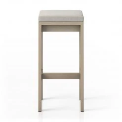 Fourhands Monterey Outdoor Bar & Counter Stool, Washed Brown New Outdoor