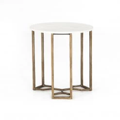 Fourhands Naomi Marble End Table Best Sellers