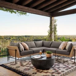 Fourhands New Outdoor Otero Outdoor Round End Table