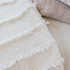 Barefoot Dreams Placed Fringe Blanket