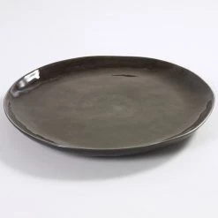 BIDK HOME Pure Reactive Glaze Round Plate