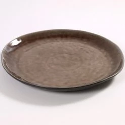 BIDK HOME Pure Reactive Glaze Round Plate