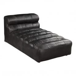 MOES Ramsay Leather Chaise Best Sellers