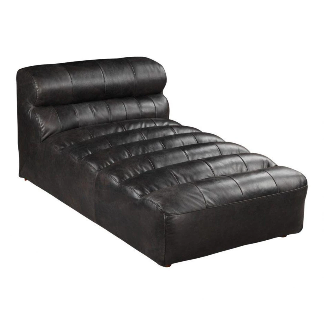 MOES Ramsay Leather Chaise Best Sellers