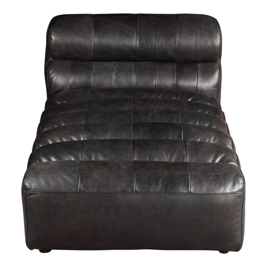 MOES Ramsay Leather Chaise Best Sellers