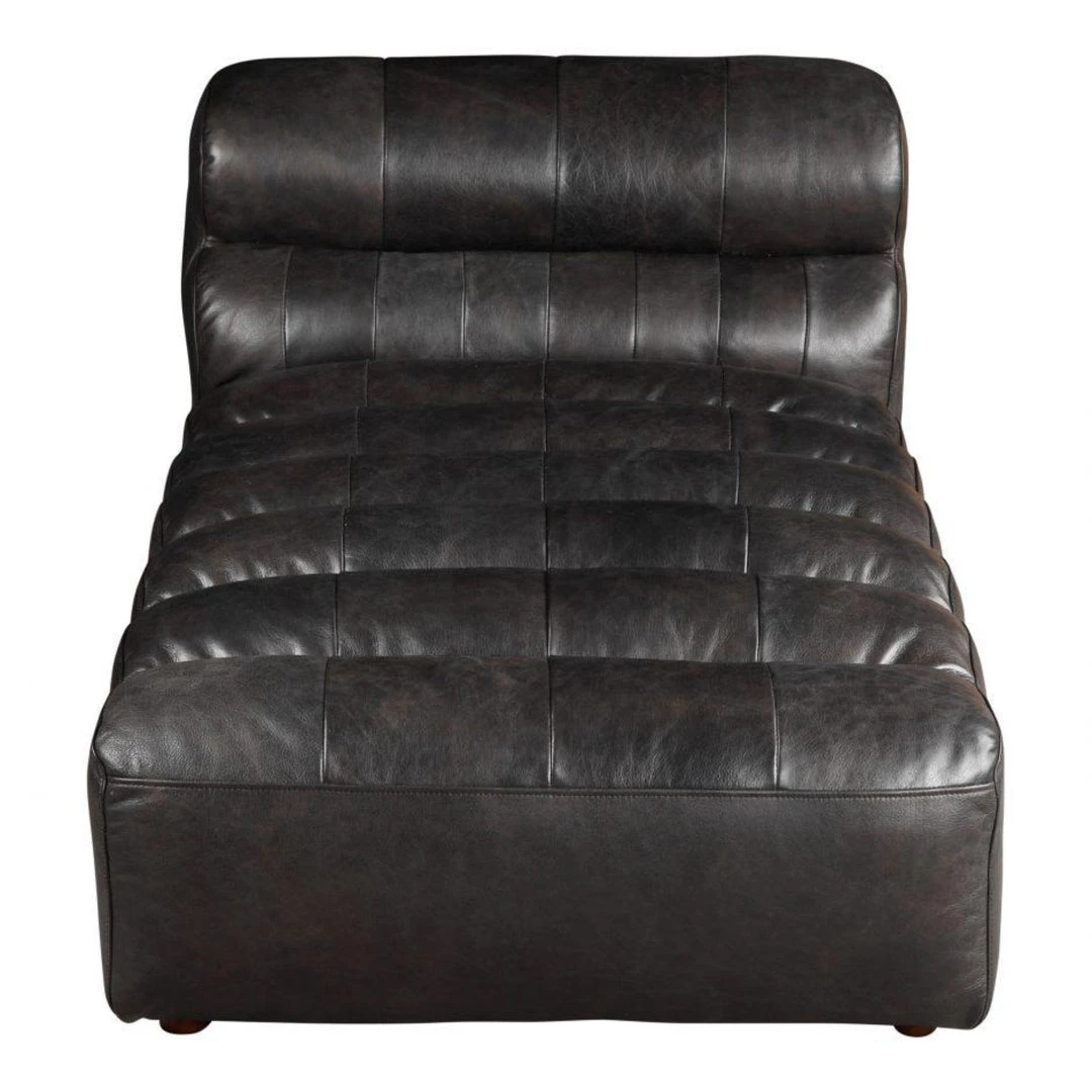 MOES Ramsay Leather Chaise Best Sellers