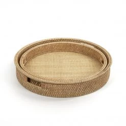 Fourhands Rattan Nesting Tray