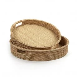 Fourhands Rattan Nesting Tray