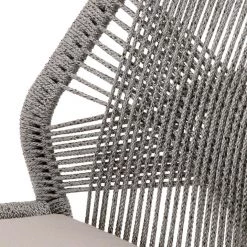 Essentials For Living New Outdoor Rope Me In Outdoor Bar + Counter Stool