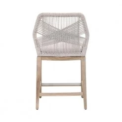 Essentials For Living Rope Me In Outdoor Bar + Counter Stool New Outdoor