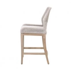 Essentials For Living Rope Me In Outdoor Bar + Counter Stool New Outdoor
