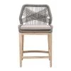 Essentials For Living New Outdoor Rope Me In Outdoor Bar + Counter Stool