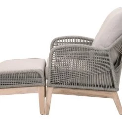 Essentials For Living Rope Me In Outdoor Footstool