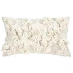 V Rugs & Home Rose Fringe Lumbar