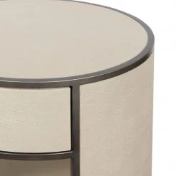 Fourhands Shagreen Round Nightstand Best Sellers