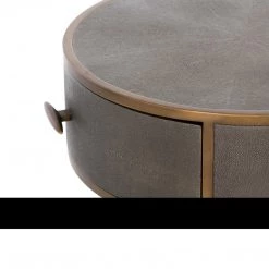 Fourhands Shagreen Round Nightstand Best Sellers