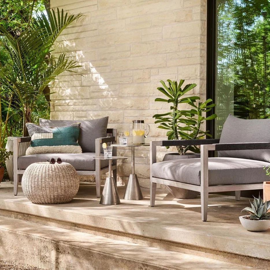 Fourhands New Outdoor Sherwood Outdoor Chair, Washed Brown