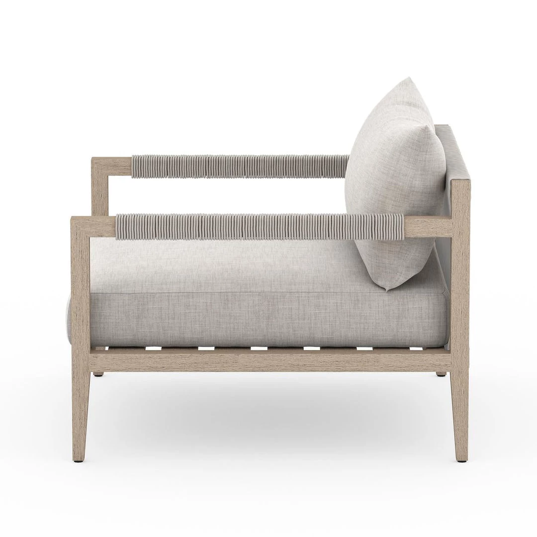 Fourhands New Outdoor Sherwood Outdoor Chair, Washed Brown