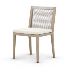 Fourhands Sherwood Outdoor Dining Chair, Washed Brown