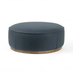 Fourhands Sinclair Large Round Ottoman Best Sellers