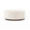 Fourhands Sinclair Large Round Ottoman Best Sellers