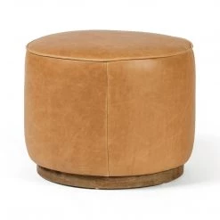 Fourhands Sinclair Round Ottoman Best Sellers