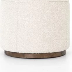 Fourhands Sinclair Round Ottoman Best Sellers