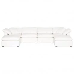 Essentials For Living Sky 6 Piece Sectional W/ Ottomans