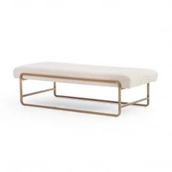 Fourhands In Stock Sled Ottoman