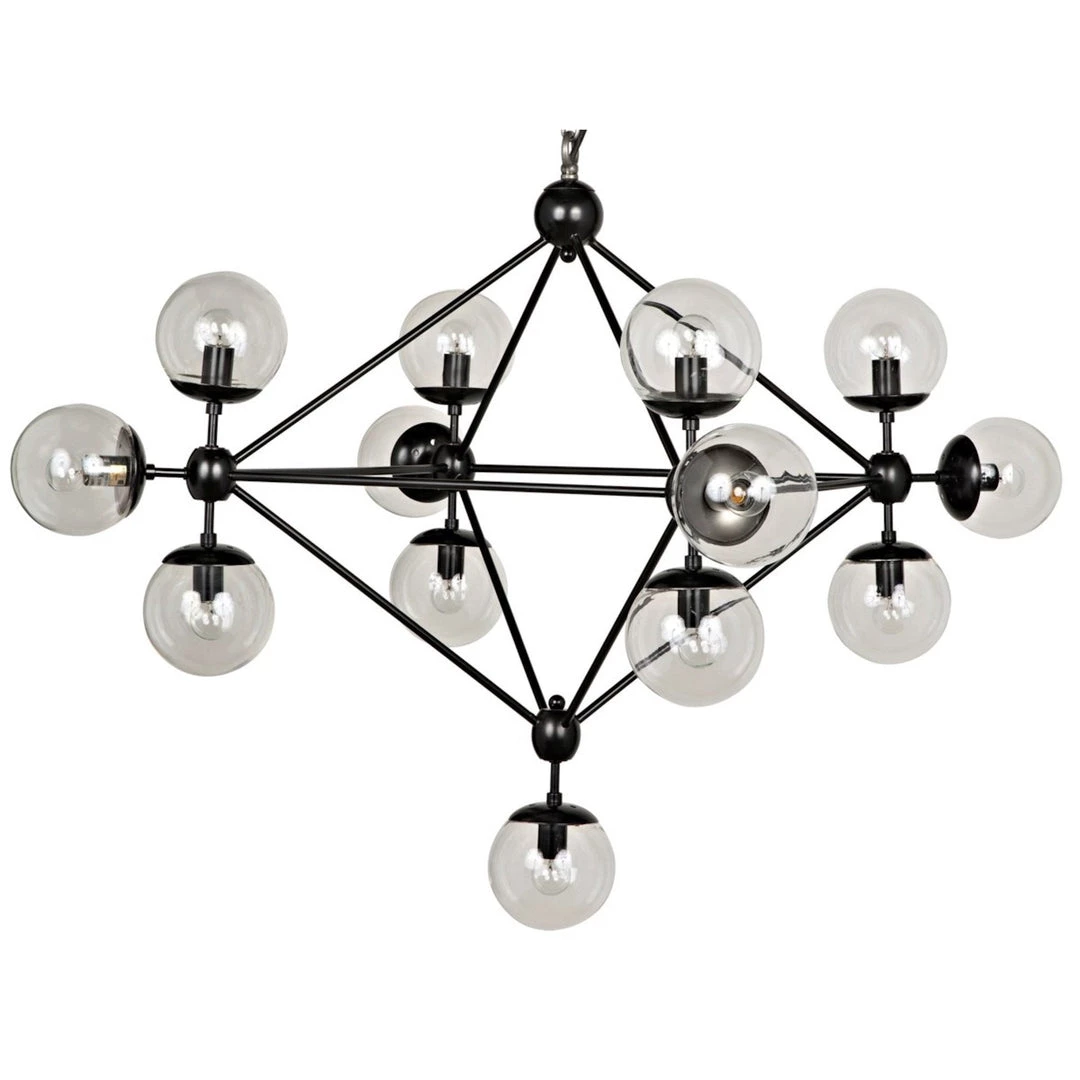 Noir Solar Chandelier