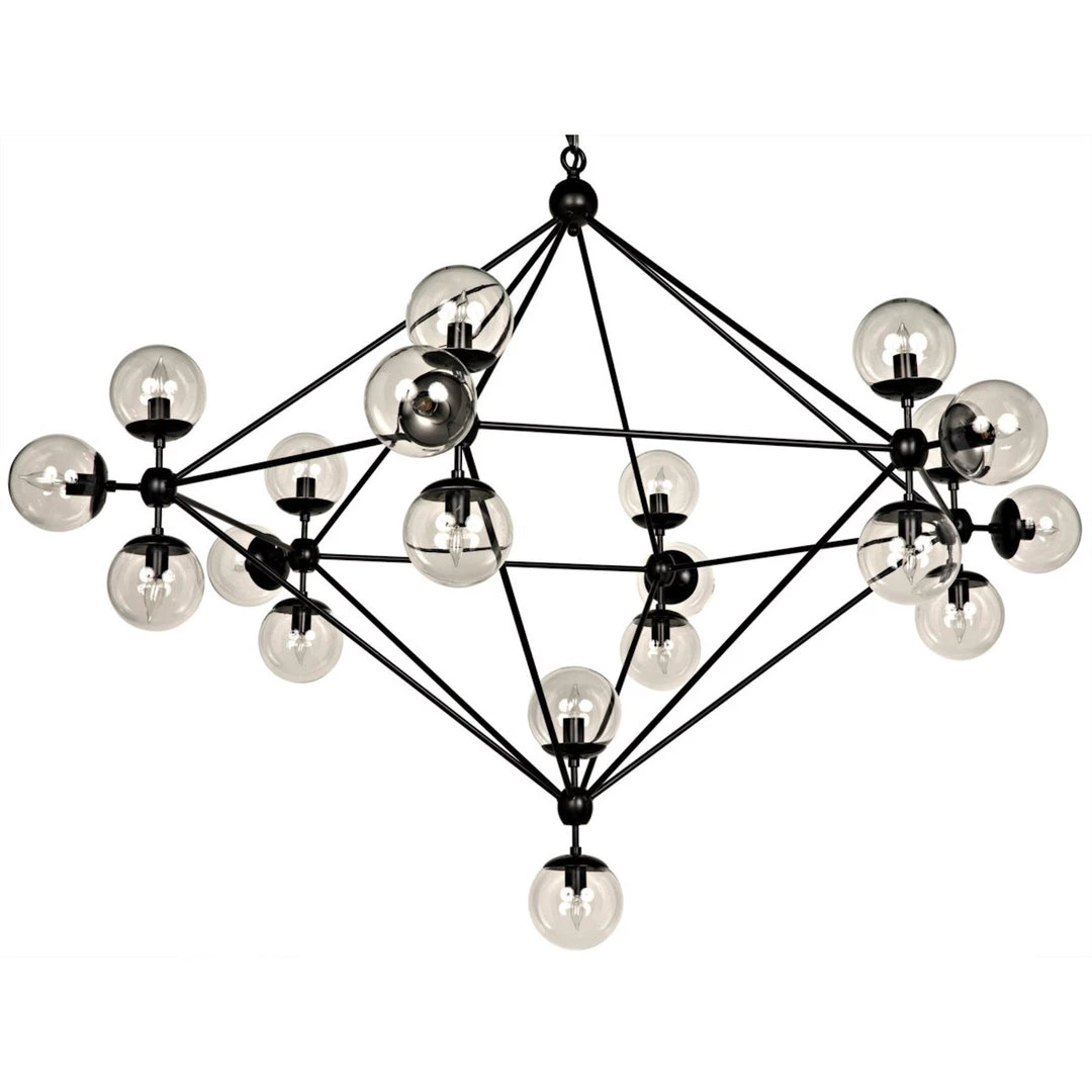 Noir Solar Chandelier