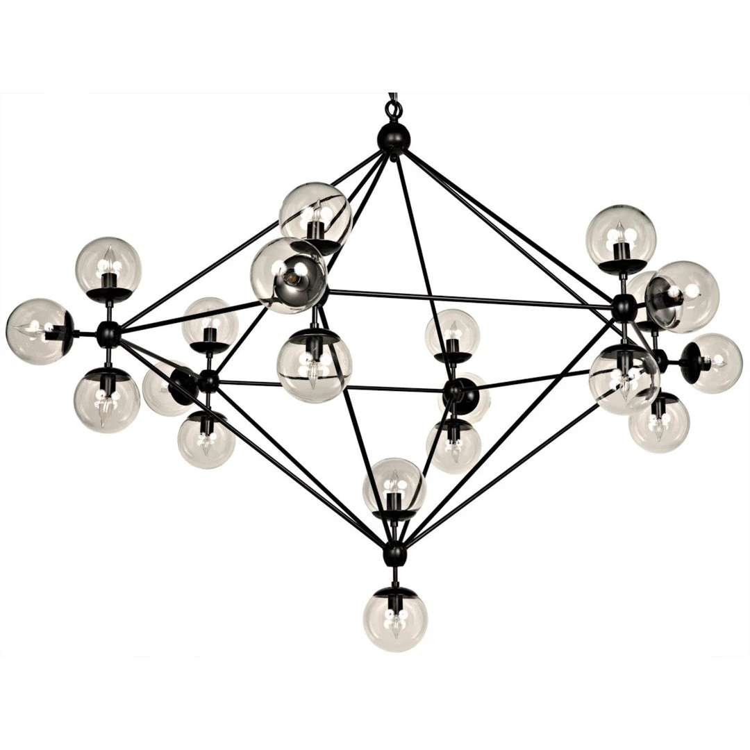 Noir Solar Chandelier