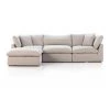 Fourhands Stevie 3Pc Laf Sec Sofa W/Ottoman Best Of Living Room