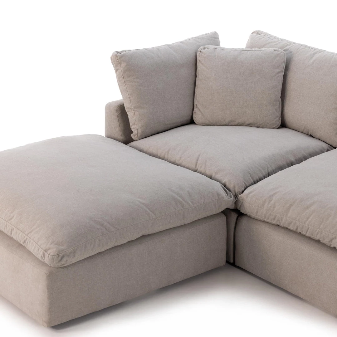 Fourhands Stevie 4Pc Laf Sec Sofa W/Ottoman Best Sellers