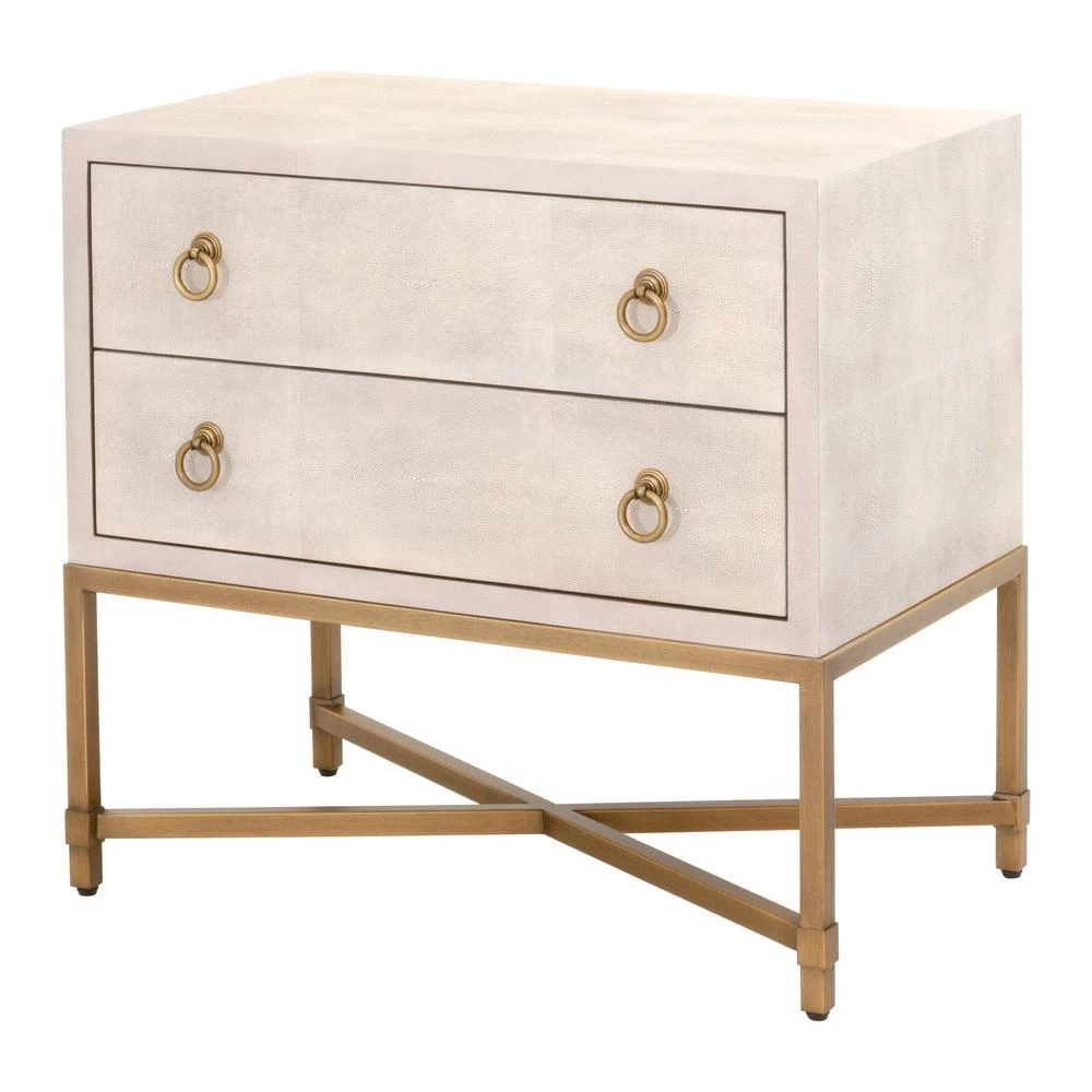 Essentials For Living Strand Shagreen 2-Drawer Nightstand Best Sellers