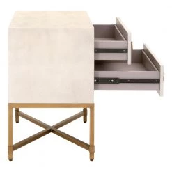 Essentials For Living Strand Shagreen 2-Drawer Nightstand Best Sellers