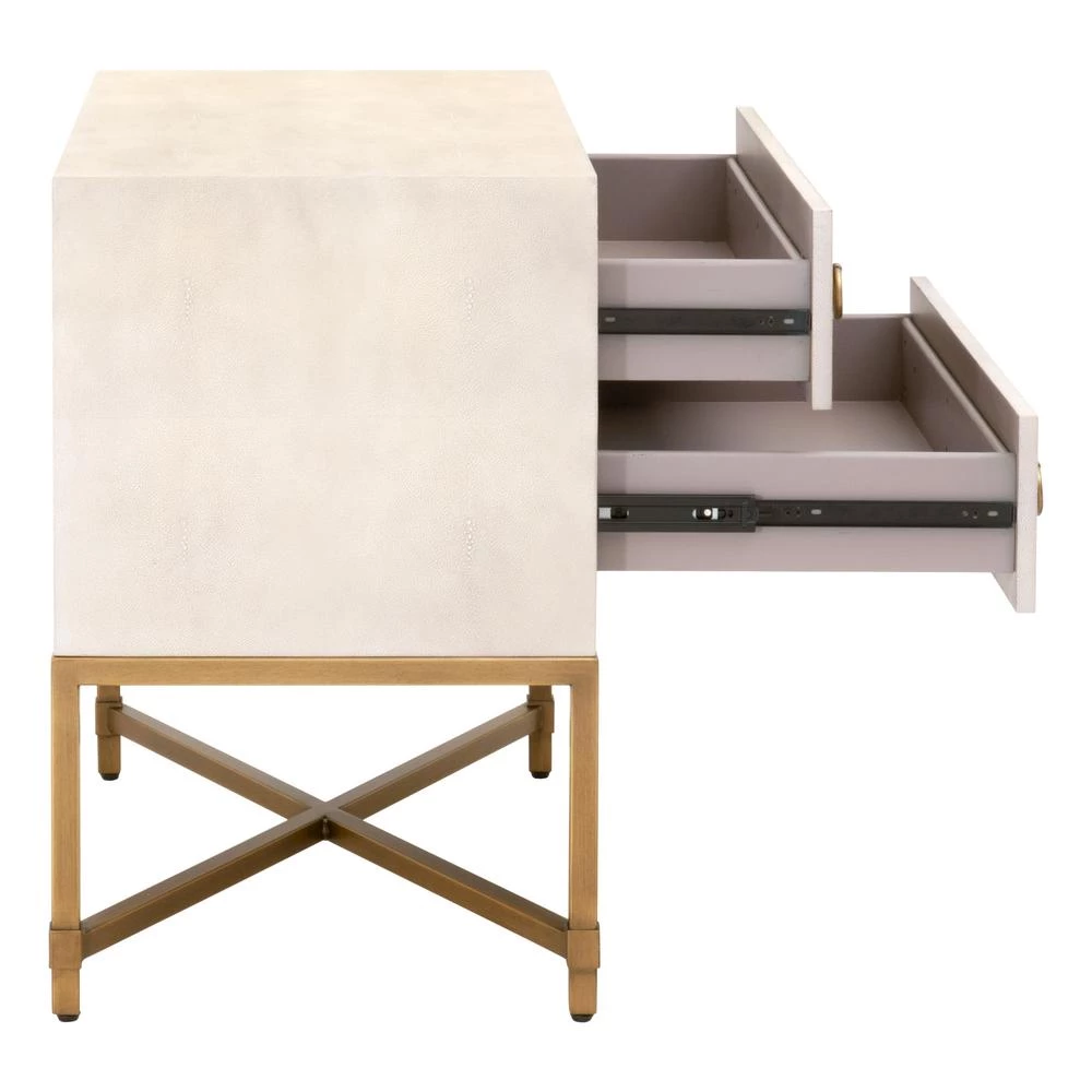 Essentials For Living Strand Shagreen 2-Drawer Nightstand Best Sellers