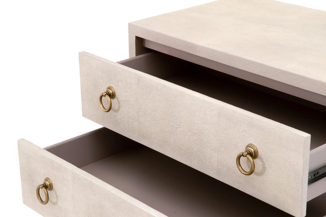 Essentials For Living Strand Shagreen 2-Drawer Nightstand Best Sellers