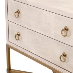 Essentials For Living Strand Shagreen 2-Drawer Nightstand Best Sellers