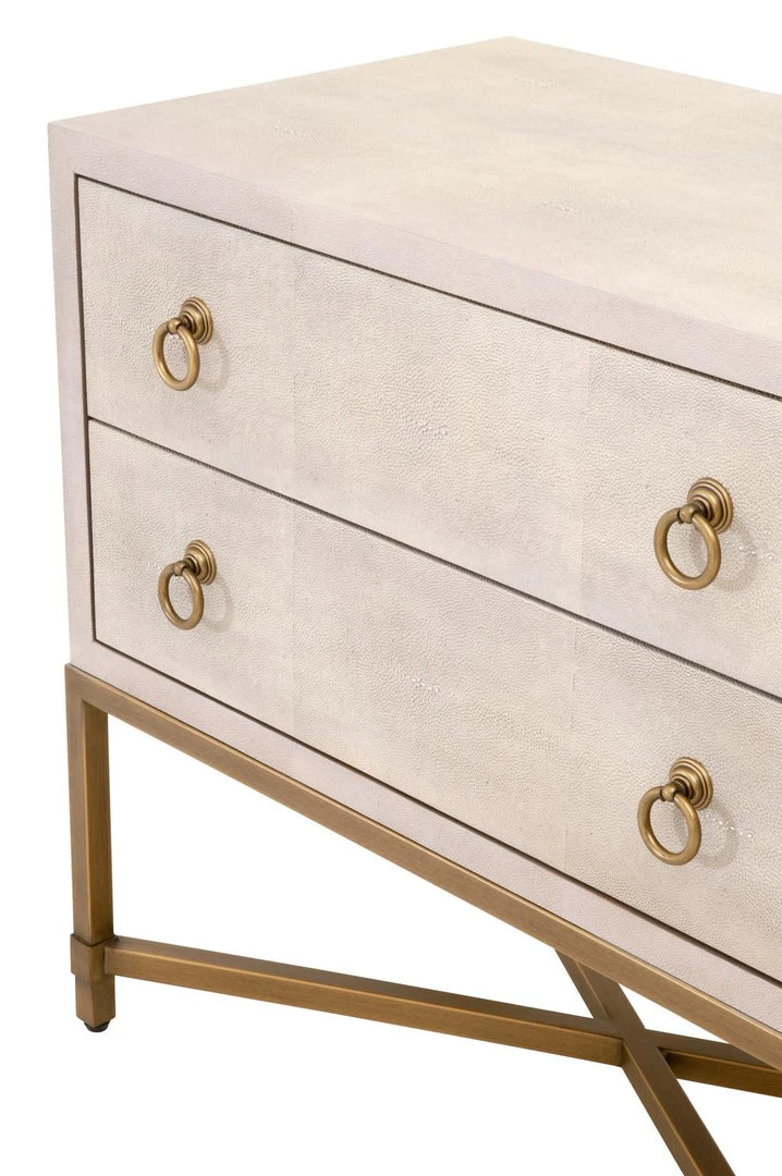 Essentials For Living Strand Shagreen 2-Drawer Nightstand Best Sellers