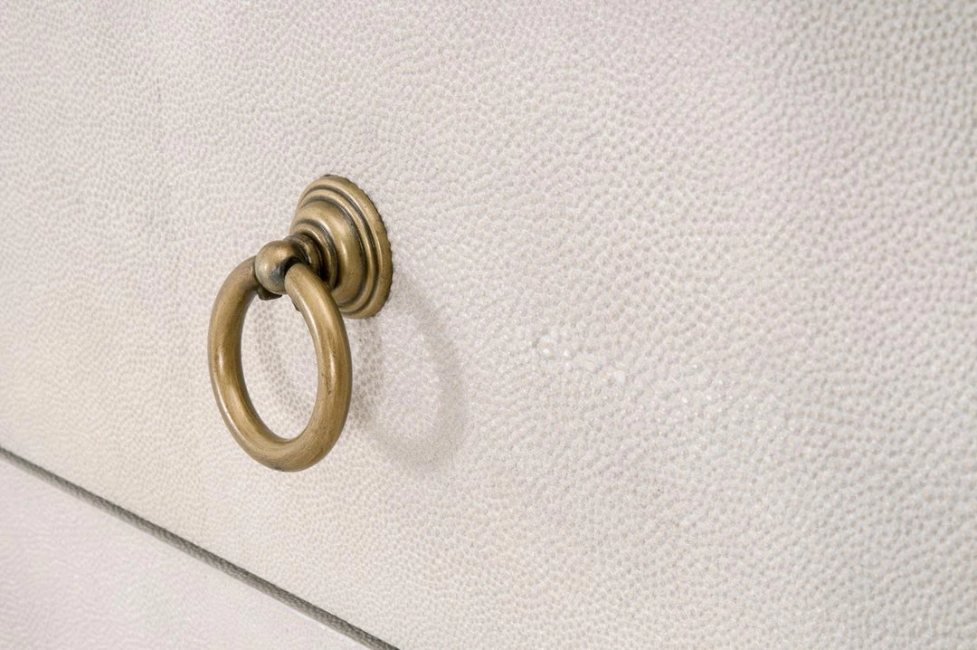 Essentials For Living Best Sellers Strand Shagreen 3-Drawer Nightstand