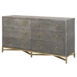 Essentials For Living Strand Shagreen 6-Drawer Double Dresser Best Sellers