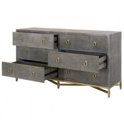 Essentials For Living Strand Shagreen 6-Drawer Double Dresser Best Sellers