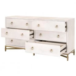 Essentials For Living Strand Shagreen 6-Drawer Double Dresser Best Sellers