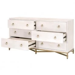 Essentials For Living Strand Shagreen 6-Drawer Double Dresser Best Sellers