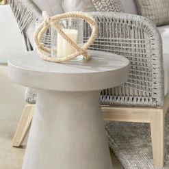 Essentials For Living New Outdoor Tack Accent Table