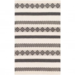 Surya Best Sellers Tanzania Rug Black